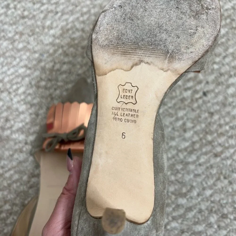 Kennel & Schmenger Heels Women's Size 9 gray brown - Picture 9 of 12